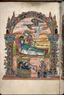 Sacramentary of Robert Jumieges-Nativity (32v)